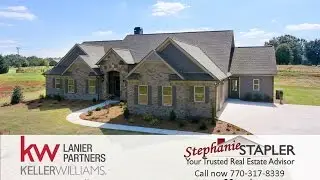 FOR SALE #NewConstruction Ranch 3934 Turkey Ridge Way, Braselton, GA - Fields on Ellison Subdivision