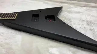 Jackson Stars RR - Stealth Satin Black Paint by Sims Custom Shop