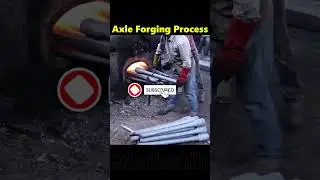 Amazing Skill Truck Axle Forging Process India #shorts