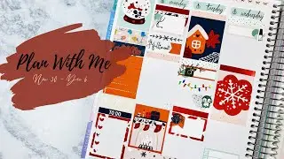 Plan With Me | ft. Cozy Paper Co | Nov 30 - Dec 6 | Medium Vertical Recollections Planner
