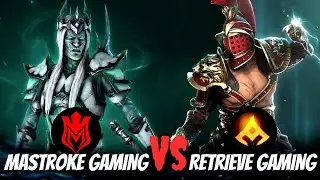mastroke gaming vs retrieve gaming // shadow fight 4: arena