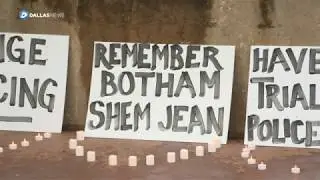 Vigil held for Botham Shem Jean, man killed in his apartment by Dallas police officer