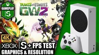 Plants VS Zombies Garden Warfare 2 - Xbox Series S Gameplay + FPS Test