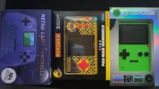 Tanie Retro Konsole #retro #konsole #retrogry #pacman #opening #pokaz #gry #staregry 