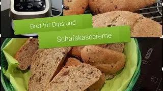 Krups Prep & Cook - Brot für Dips mit 6-Korn-Mischung     -     #brot#dips