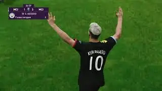 Sergio Ag&uuml;ero GOAL in matchday | eFootball PES 2020