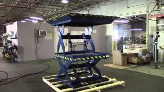VERTI-LIFT Extra Wide Base Double Scissor Lift XWBDSL72-20-6669