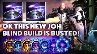 Johanna Blessed Shield - OK THIS NEW JOH BLIND BUILD IS BUSTED! - Grandmaster Storm League