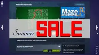 Maze of Memories - Steam Summer Sale 2019