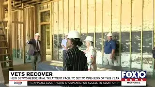 New detox facility for vets set to open at the end of the year