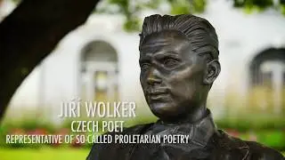 Jiř&iacute; Wolker ,Czech poet, representative of so-called proletarian poetry