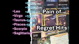 Pain of regret #tarot #new #love Leo Sagittarius Virgo Taurus Pisces Scorpio #fyp #viral #viralvideo