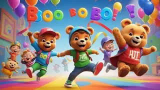 Dance and Learn with the Boo Boo Song | Fun Movement Song for Kids | Clap, Jump & Learn!
