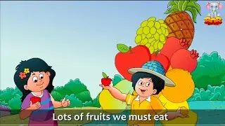 Fruits Power | Nursery Rhymes | English Poem | @Bobcartoontv9