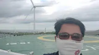 BLYTH UK HELIDECK SITE SEEING WITH MY COLLEAGUE | PICTURE TAKING #shorts #Seamanvlog #LifeatSea