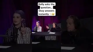 Ozzy Osbourne Points to Kelly When Asked Who Sharon Worried About Most