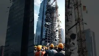 Unbelievable! Building Collapse! | Disaster #shorts #disaster #ai #aiart #scary