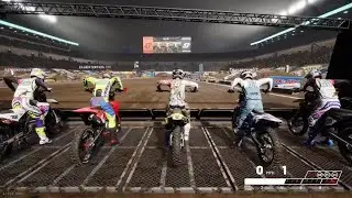 MX VS ATV Legends Multiplayer - Supercross Gameplay