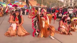 Presentación en Huaraz Vísperas del Señor de la Soledad - PIELES ROJAS DE PARAMONGA