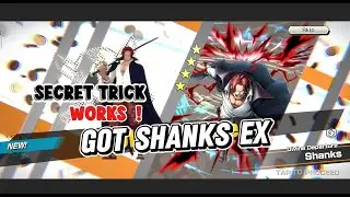 EX SHANKS UNLOCKED! CRAZY TRICK REVEALED One Piece Bounty Rush #onepiecebountyrush #shanks