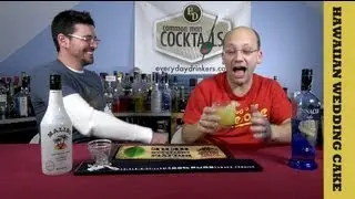 The Hawaiian Wedding Cake, How-To Cocktail