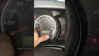 как сбросить индикатор ремня ГРМ на Toyota Hiace 2007 года.