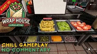 Wrap House Simulator #10 | Simple Days, Steady Orders (Relaxing No Commentary Gameplay)