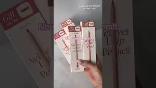 CLIO🩷✨️ [Vid: kbeauty.guru] #makeup #lippie #lippencil #clio #pencillips #velvetpencil