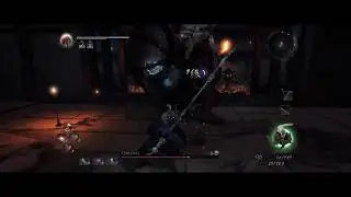 Nioh on Easy mode (Red Demon set). Vs Onroki