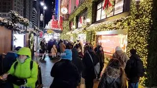 Let's take a look and see who's outside in New York City urban night / Saturday December 27, 2025