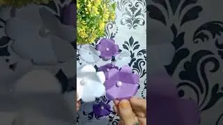 🧱 Wall Hanging Paper Flower Crafts 😊 Part 1 #craft #communitycraft #diy #paper #part #journal