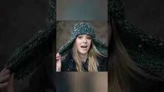 тепла шапка ушанка #prigriz  #шапкаушанка #knitting