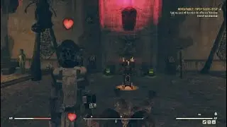 Fallout 76  CAMP - Mothman Memorial