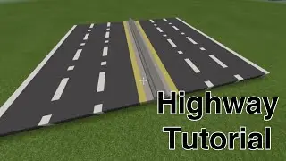 How to build a Highway in Minecraft // Minecraft Freeway Tutorial