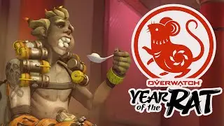 Overwatch - All the New Lunar New Year Skins & Items! Year of the Rat 2020