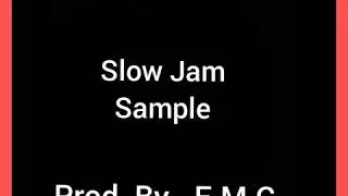 Slow Jams Sample