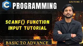 Scanf function in C | In Hindi
