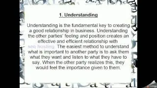 How to Create Effective Business Relationships