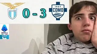 IO MI INCHINO A QUESTO COMO, NICO PAZ E FABREGAS🙌😳 | LAZIO 0-3 COMO