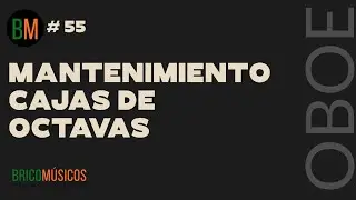 BricoMúsicos #55: Mantenimiento Cajas de Octavas Oboe