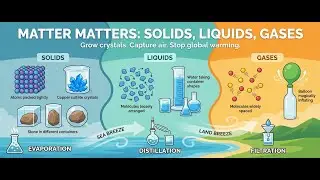 Forms of Matter: A Journey Through Solids, Liquids, and Gases