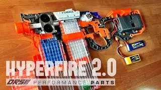 [MOD] Nerf HYPERFIRE 2.0 | Performance Mod / Flywheel Cage by Dr. Snikkas