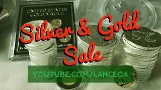 Silver & Gold - Christmas Eve Sale - thanks for looking!