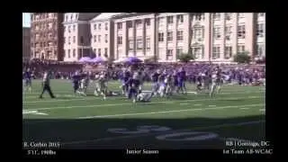 Reggie Corbin, 2015 RB (Gonzaga, DC) - Football Highlight
