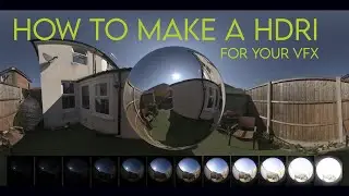 How To Make A HDRI Map For VFX -  More Volume