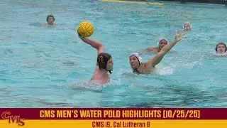 CMS Men's Water Polo vs. Cal Lutheran Highlights
