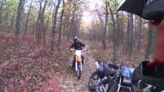 CRF100F -150R Wheelies and Some Off Roading