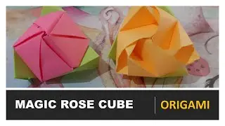 Create your ORIGAMI Magic Rose Cube