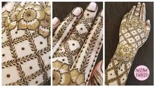 Diwali Special mehndi design #1 - 2020 | Heena Vahid.