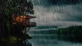 Deep Sleep Piano, Sleep Meditation, Calm Music, Relaxing Rain